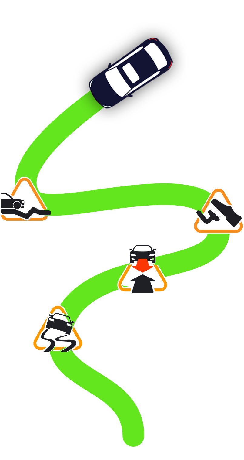 rallentamenti strada Coyote