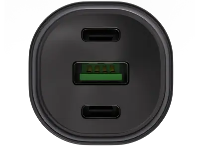 Caricatore per accendisigari 3 porte (2x USB-C + 1x USB-A)